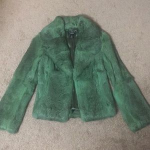 Winter clearance Arden B rabbit fur blazer